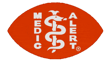 Safety Medical Id Sticker by MedicAlert UK