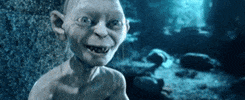 you are gollum the lord of the rings GIF