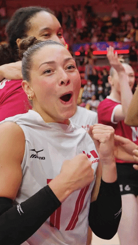 Canadian Wow GIF by Volleyball World - Find & Share on GIPHY