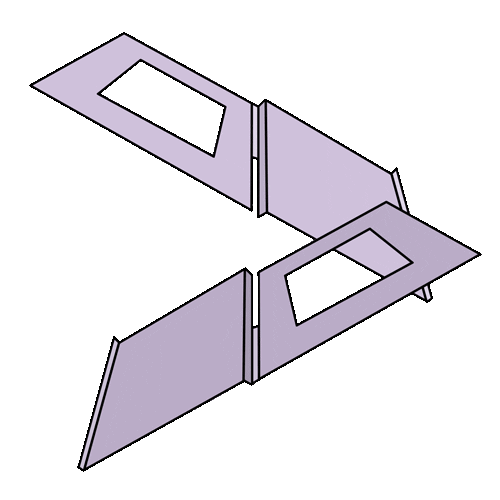 Animeaux Bookstand Sticker