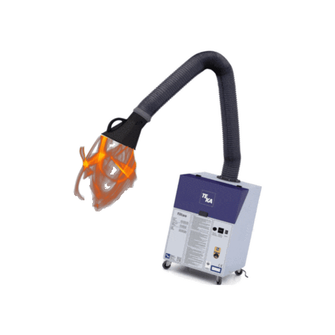 Fire Smoke Sticker by JP METALL DESIGN