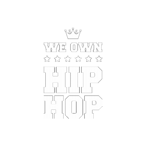 We Own Hip Hop Sticker by Sugar Club Phuket