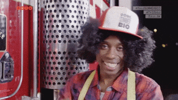 Big Hair Smile GIF by Maria Tran Big Hair Smile GIF by Maria Tran