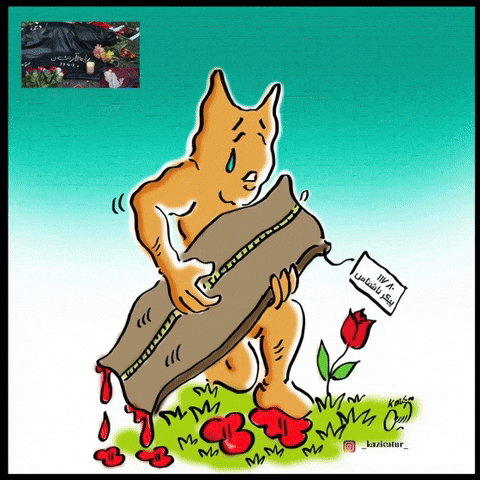 Iran Protester GIF
