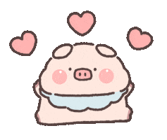 Pig Love Sticker