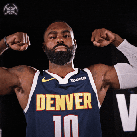 Tim Hardaway GIF by Denver Nuggets