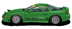 Car Racing Sticker by kneapolitan