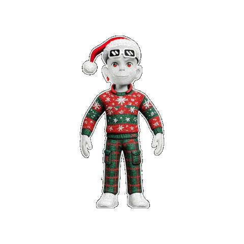 Christmas Snow Sticker by Zhot