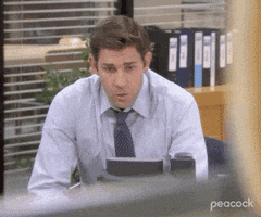 Nervous Episode 1 GIF by The Office