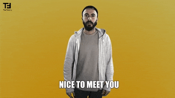 Greetings Nice To Meet You GIF by TheFactory.video