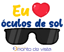 Otica Amo Oculos Sticker by Óticas Ponto de Vista