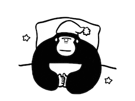 Sleepy Relajada Sticker