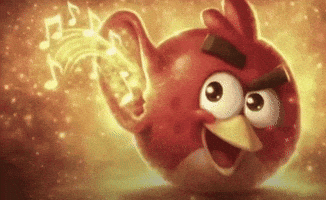 Happy Angry Bird GIF