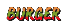 Burger Eating Sticker by Pinkys Hog Roast BBQ & Grill