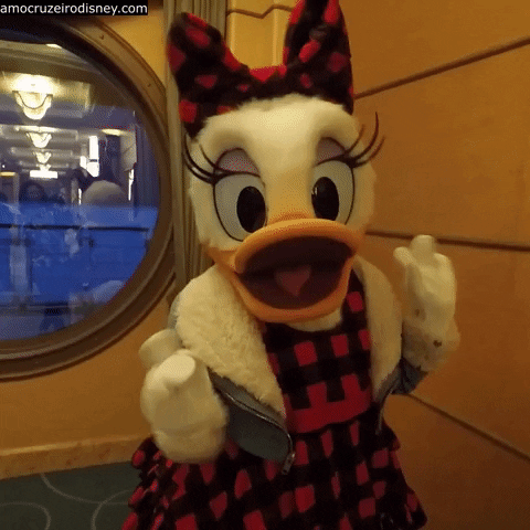 Daisy Duck Laugh GIF by Amo Cruzeiro Disney