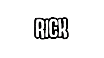 Rick Sticker by Burning Fuel Band