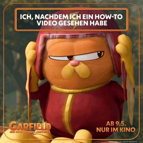 Garfield Howto GIF by Sony Pictures Germany