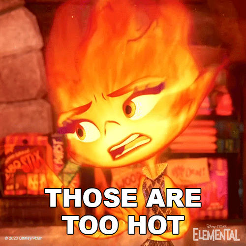 Spicy Food Fire GIF by Disney Pixar