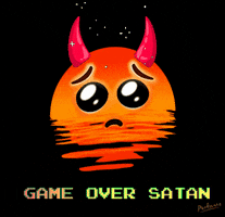 Game Over Emoji GIF by PEEKASSO
