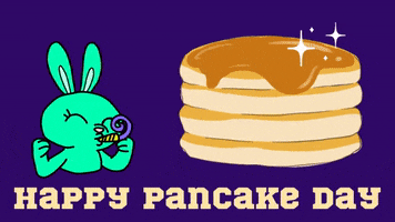 Hungry Pancake Day GIF by Digital Pratik