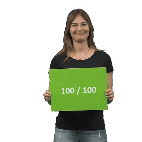 100 Points Nerd GIF by IST-Hochschule
