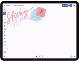 Sticky Notes Digital Whiteboard GIF by explaineverythng
