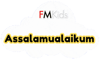 Kids Fm Sticker by Fasih Mandarin