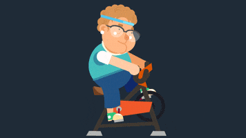 Fitness Spinning GIF by getbaff