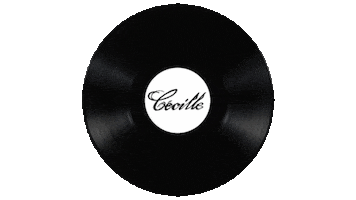 Cecille Records Sticker