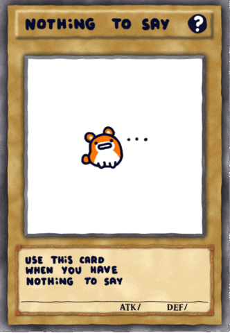 Nothing To Say Hamster GIF