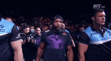 walk out soldier of god GIF by UFC