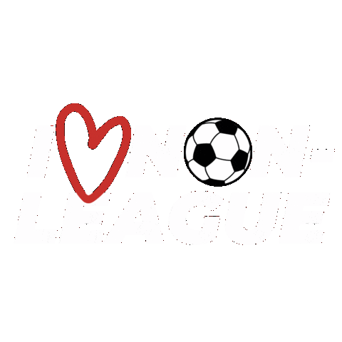 Football Heart Sticker by myartindcloud