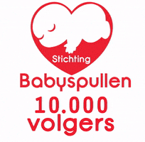 Followers 10K GIF by StichtingBabyspullen