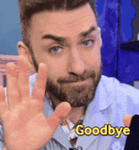 Bye Bye Goodbye GIF by MAGIC JOHN