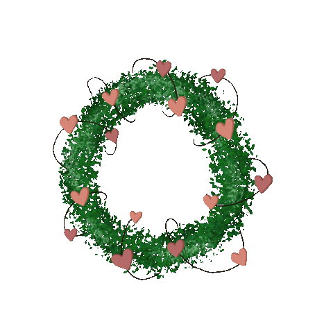 In Love Hearts Sticker