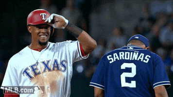 bless up texas rangers GIF by MLB
