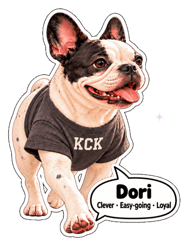 French Bulldog Dori Sticker