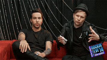 fall out boy kiss GIF by New Year's Rockin' Eve