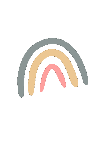 Rainbow Doodle Sticker