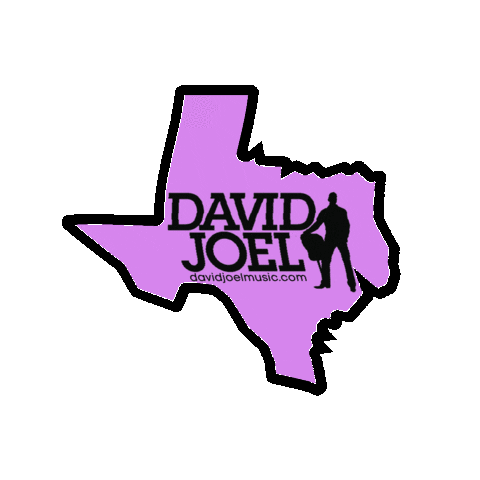 Texas Country Sticker by davidjoelmusic