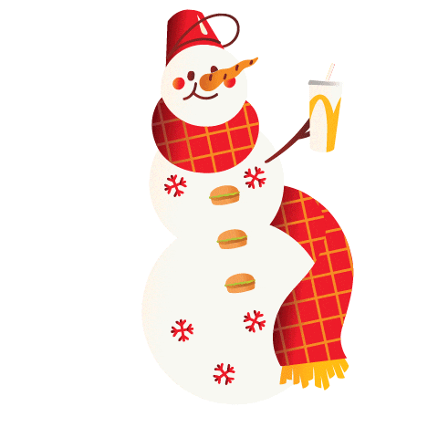 Santa Claus Christmas Sticker by mcdonaldsgreece