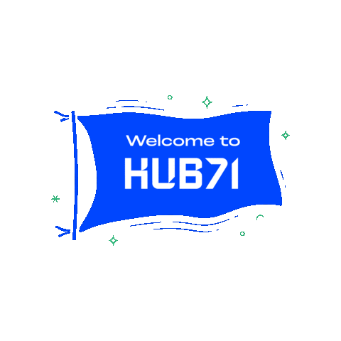 Sticker by Hub71
