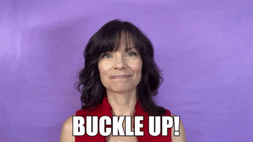 Buckle Up Lets Go GIF by Your Happy Workplace