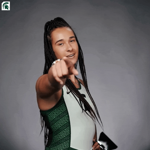 College Sports Thumbs Up GIF by Michigan State Athletics