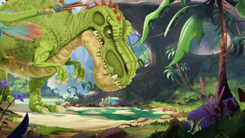 T Rex Water GIF by Gigantosaurus