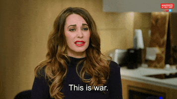 War Reaction GIF by Married At First Sight