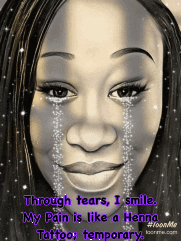 Cry Smile GIF by Woman Willionaire