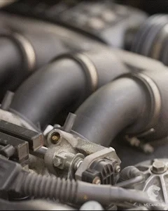 BMW Engine Close Up