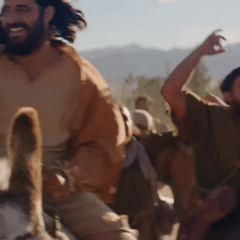 Happy Joy GIF by The Chosen Brasil