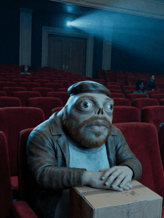 Sad Cinema GIF